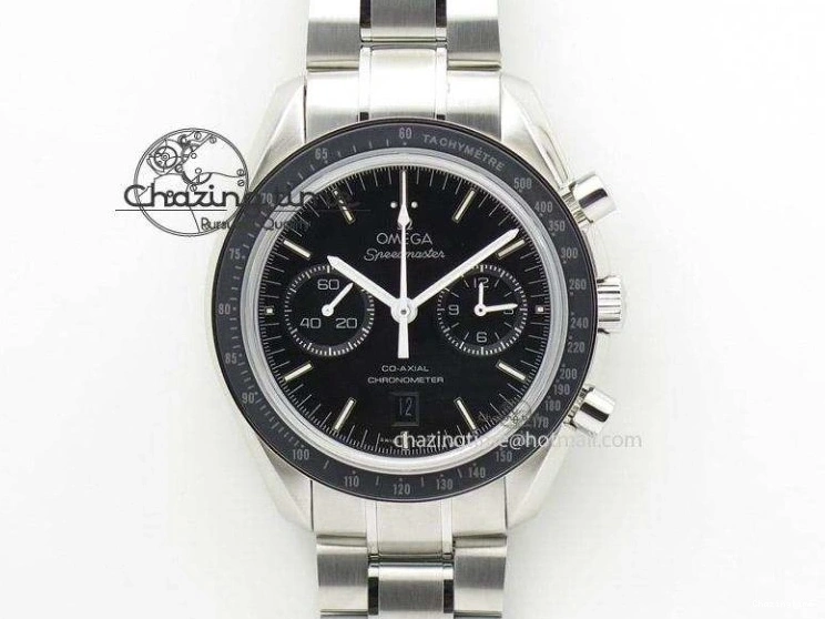 0208 Speedmaster ’57 Co-Axial OMF 1:1 Best Edition Black Dial A9300 (Free Leather Strap) Cozy 8137